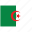 algeria, algeria's flag, algeria's square flag, flag of algeria 