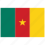 cameroon, cameroon's flag, cameroon's square flag, flag of cameroon 