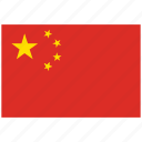 china, china's flag, china's square flag, flag of china 
