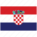 croatia, croatia's flag, croatia's square flag, flag of croatia 