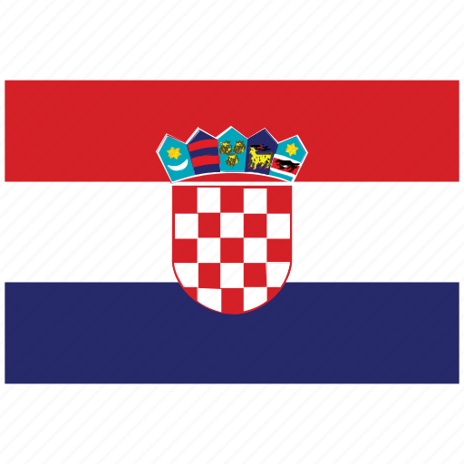Croatia, croatia's flag, croatia's square flag, flag of croatia icon - Download on Iconfinder