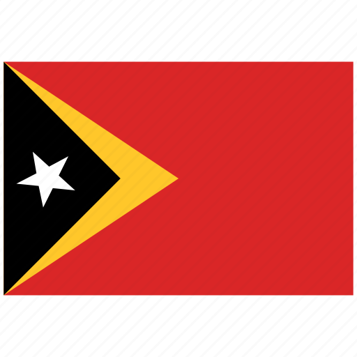 East timor, east timor's flag, east timor's square flag, flag of east timor icon - Download on Iconfinder