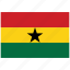 flag of ghana, ghana, ghana&#x27;s flag, ghana&#x27;s square flag 