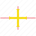 flag of guernsey, guernsey, guernsey&#x27;s flag, guernsey&#x27;s square flag
