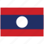 flag of laos, laos, laos&#x27;s flag, laos&#x27;s square flag 