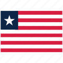 flag of liberia, liberia, liberia's flag, liberia's square flag 