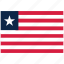 flag of liberia, liberia, liberia&#x27;s flag, liberia&#x27;s square flag 