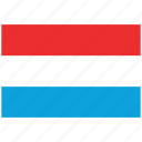 flag of luxembourg, luxembourg, luxembourg's flag, luxembourg's square flag 