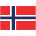 flag of norway, norway, norway's flag, norway's square flag 