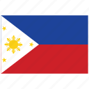 flag of philippines, philippines, philippines's flag, philippines's square flag 