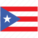 flag of puerto rico, puerto rico, puerto rico's flag, puerto rico's square flag 