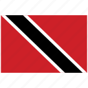 flag of trinidad, trinidad, trinidad's flag, trinidad's square flag 