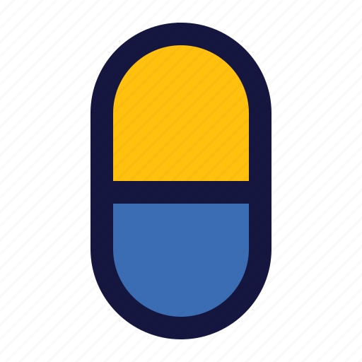 Capsule, medicine, pill, pharmacy, drugs, healthcare icon - Download on Iconfinder
