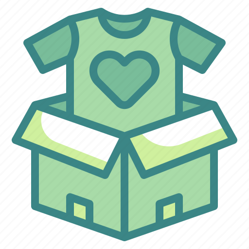 Clothes, donation, donate, charity, sympathy icon - Download on Iconfinder