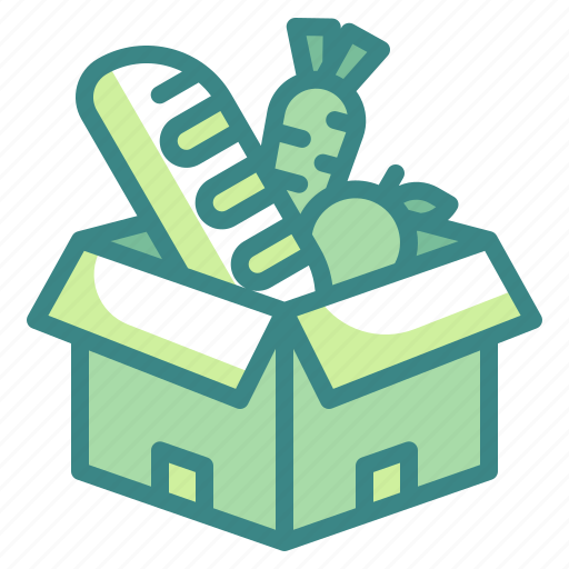 Food, donation, charity, shopping, groceries icon - Download on Iconfinder