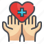 hand, caregiver, sympathy, charity, heart 