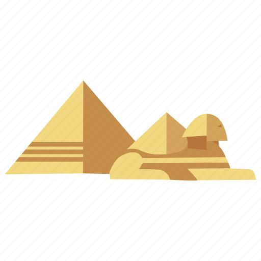At, egipt, giza, great, sphinx, the icon - Download on Iconfinder