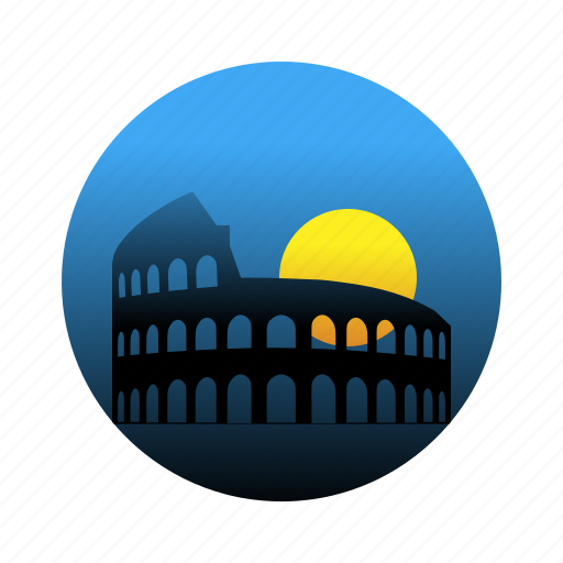 Amphitheatre, colosseum, italy, rome icon - Download on Iconfinder