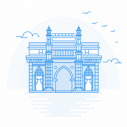 Architecture, gate, india, landmark, monument, of, way icon - Download on Iconfinder