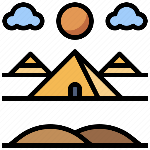 Architectonic, architecture, buildings, city, landmark, monuments, pyramid icon - Download on Iconfinder