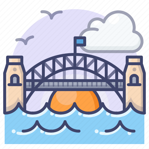 Bridge, harbor, landmark, sydney icon - Download on Iconfinder