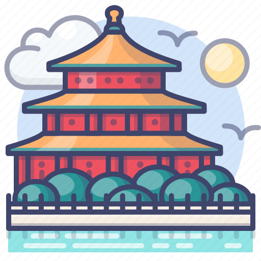 China, palace, beijing icon - Download on Iconfinder