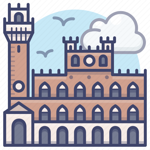 Campo, del, piazza, siena icon - Download on Iconfinder