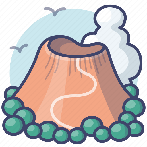Geography, mount, vesuvio, volcano icon - Download on Iconfinder