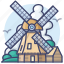 kinderdijk, mill, netherlands, windmill 