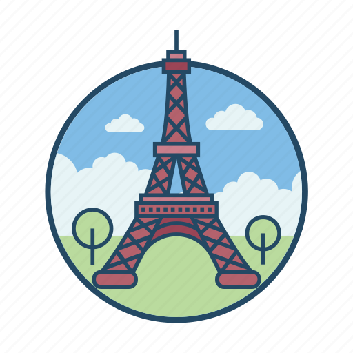 Eiffel, europe, famous building, france, landmark, paris, tower icon - Download on Iconfinder