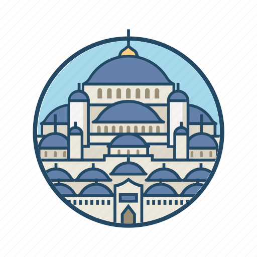 Asian Famous Building Islamic Istanbul Landmark Mosque Turkey Icon Download On Iconfinder