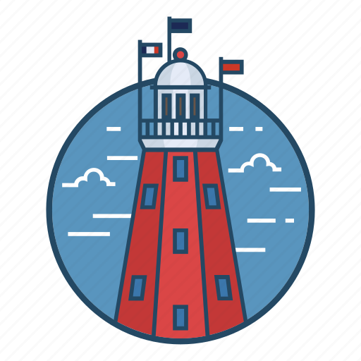 Beacon, famous building, landmark, lighthouse, monument, nautical, portland icon - Download on Iconfinder