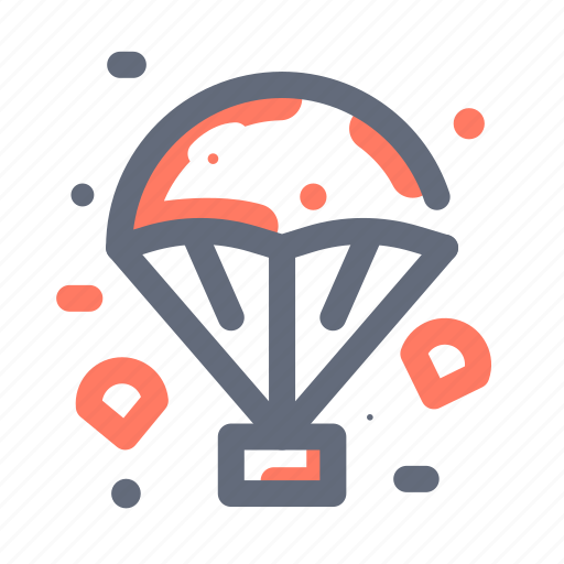 Aid, parachute, vehicle icon - Download on Iconfinder