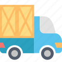 delivery, box, package, shipping, transport, transportation, truck