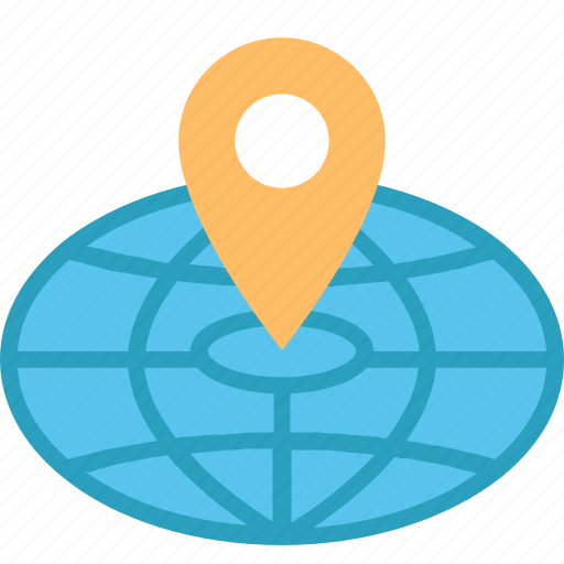 Geolocation, international, location, map, pin, position, worlwide icon - Download on Iconfinder