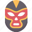 mask, wrestling, face, fighter, costume 
