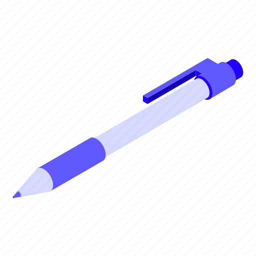 Classic, pen, isometric icon - Download on Iconfinder