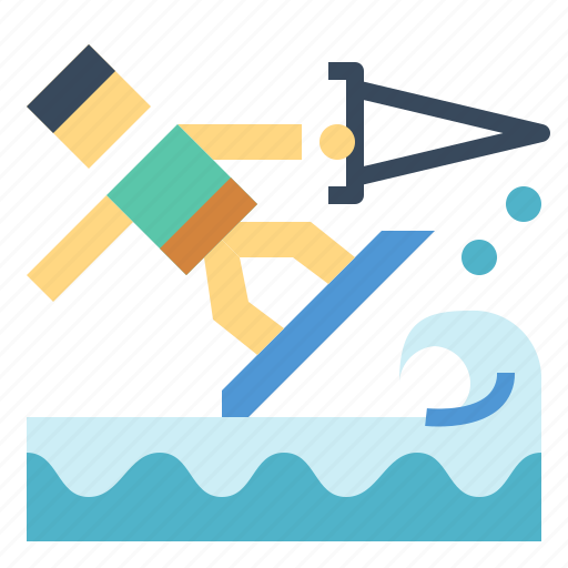 Board, sports, wakeboarding, water icon - Download on Iconfinder