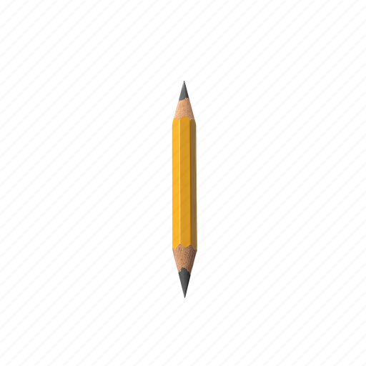 Pencil, pen, school, write, draw, writing, education 3D illustration - Download on Iconfinder