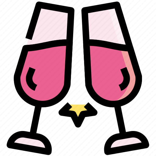 Alcohol, beverage, champagne, drink, restaurant, wine icon - Download on Iconfinder