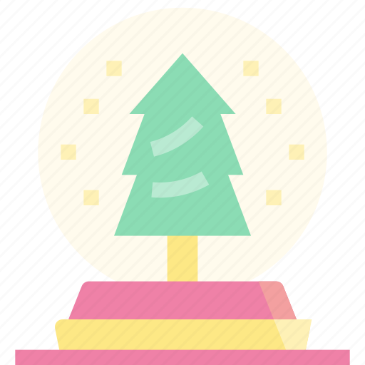 Decoration, globe, ornament, snow, tree, winter icon - Download on Iconfinder
