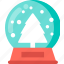 snow globe, christmas decoration, holiday decor, winter, glass globe 