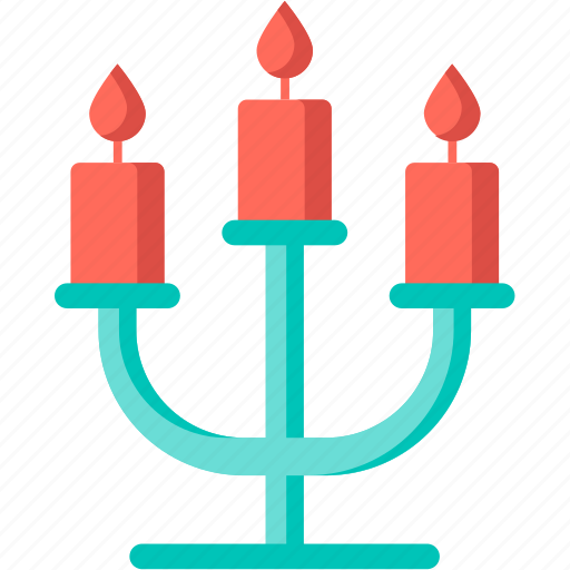 Candle sticks, menorah, candelabrum, candle tree, candleholder, candles icon - Download on Iconfinder