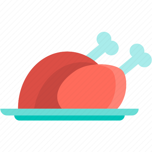 Turkey, thanksgiving, holiday dinner, feast icon - Download on Iconfinder