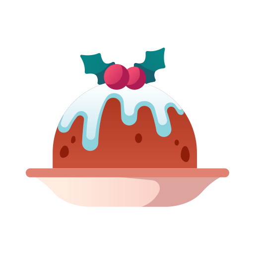 Christmas, dessert, ice flake, ice shavings, pudding, sweets, xmas icon - Free download