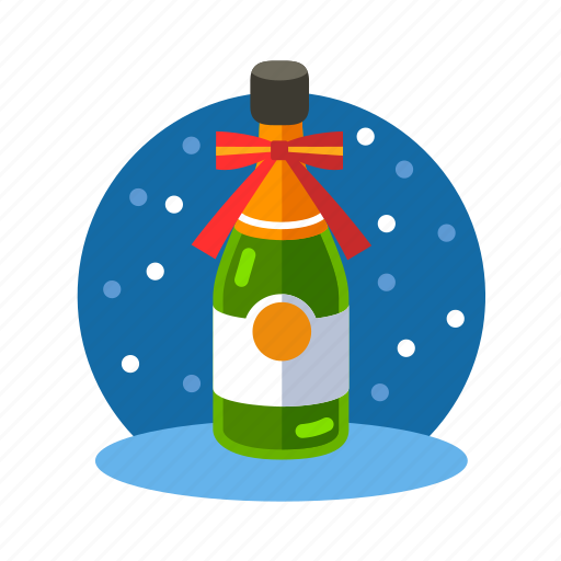 Beverage, champagne, champaign, christmas, liquor, sparkling, xmas icon - Download on Iconfinder