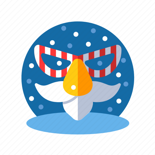 Christmas, clothing, mask, masquerade, party, party mask, xmas icon - Download on Iconfinder