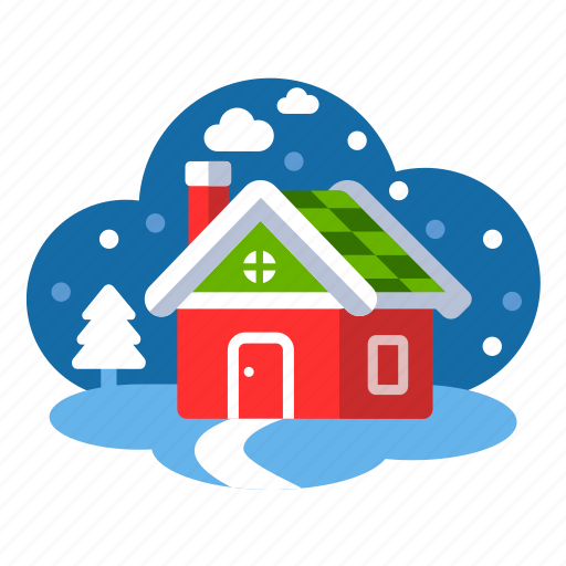 Christmas, house, winter, winter house, xmas icon - Download on Iconfinder