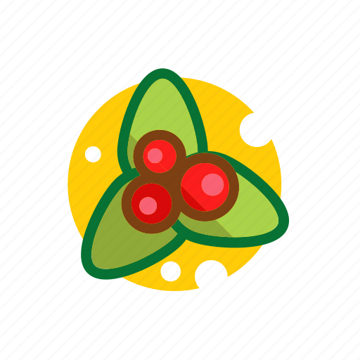 Berry, christmas, fruit, holly, mistletoe, xmas icon - Download on Iconfinder