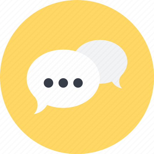 Chat, communication, conversation, description, online, speech bubble icon - Download on Iconfinder